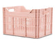 Crate Urbanproof Recyled Plastic 30L Pastello Pink