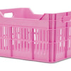 Dutchperfect urbanproof krat click 30l rpet fel roze
