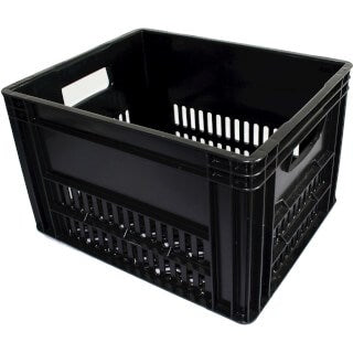 PVC Krat Black 43x35x27