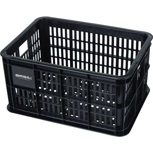 Basil Fietskrat S - Small - 17,5 litri - Nero