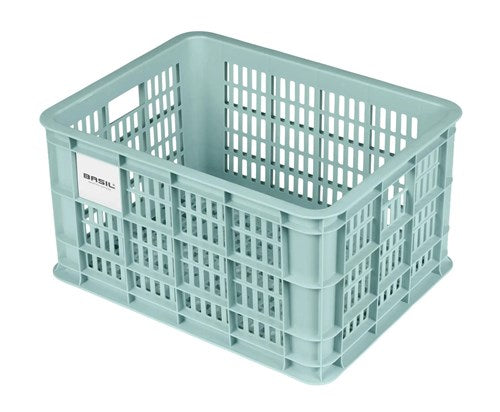 Basil pvc krat klein 17.5l silver blue 21117