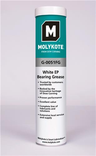Grasso alimentare Molykote g-0051fm 380gr
