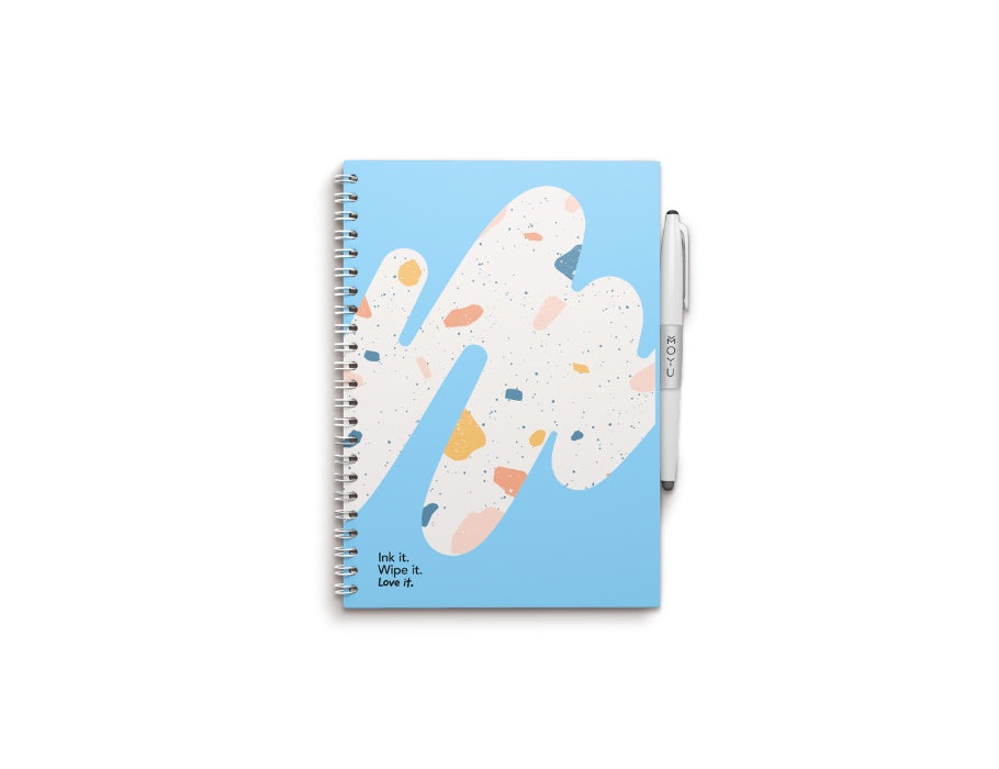 Moyu Notebook excesable Tapa dura A5 Rocky Ice