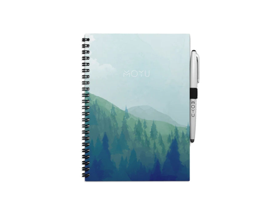 Quaderno cancellabile Moyu - copertina rigida A5 - montagna nebbiosa