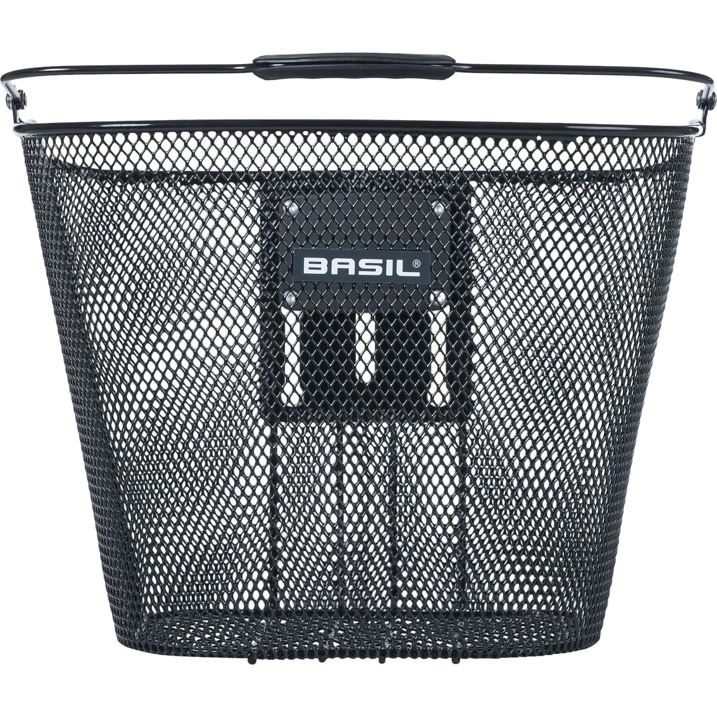 Basil Bremen Be - Canasta de bicicletas - incluido el soporte de tallo basura - negro
