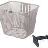 Basil Bicycle basket Bilbao with fixed mounting 26 x 22 x 27 cm Black