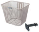 Basil Bicycle basket Bilbao with fixed mounting 26 x 22 x 27 cm Black