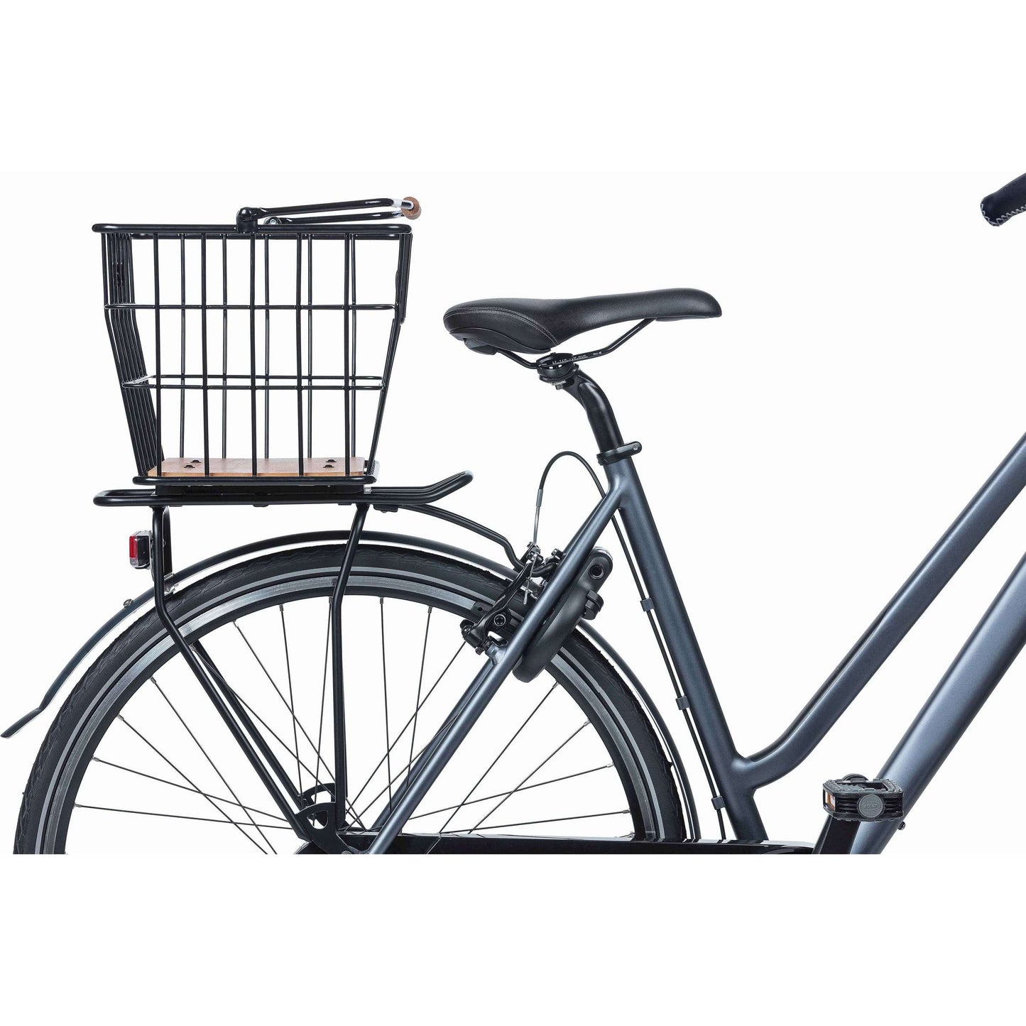 Basil Mand Nordland Mik 23L Steel Black Brown
