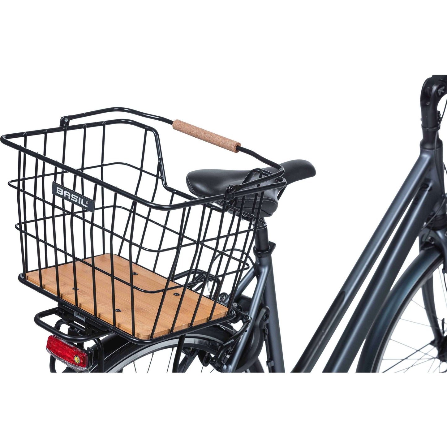 Basil Mand Nordland Mik 23L Steel Black Brown