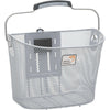 fietsmand Toscane Smartlock voor 19 liter zilver