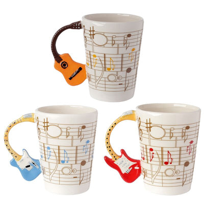 Ted Smith Muziekblad Guitar - Formata tazza in ceramica