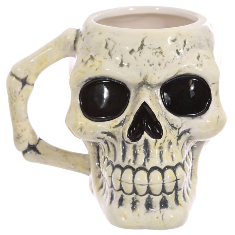 Old Skull Form ha formato tazza in ceramica
