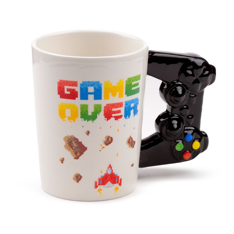 Juego Over - Taza de cerámica de manejo formado