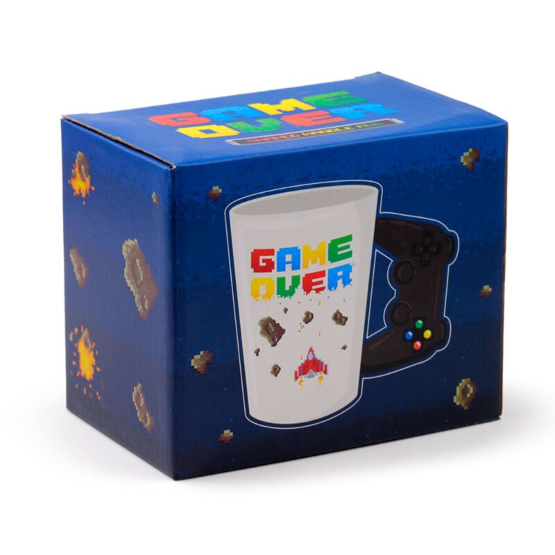 Juego Over - Taza de cerámica de manejo formado