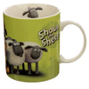 Taza de porcelana de Shaun la oveja - Verde