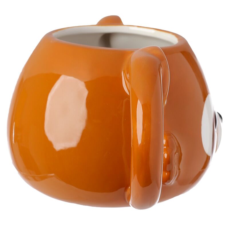 Taza de cerámica formada por el panda rojo de Adoramal