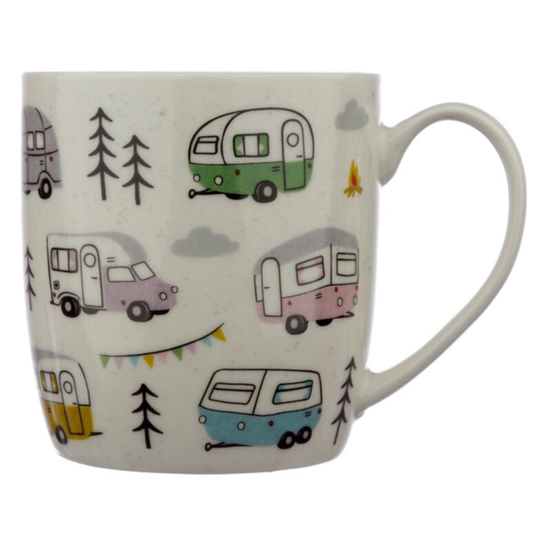 Taza de porcelana de caravana de Wildwood