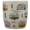 Taza de porcelana de caravana de Wildwood