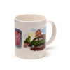 Fiat 500 Roma Riviera Porcelana Taza