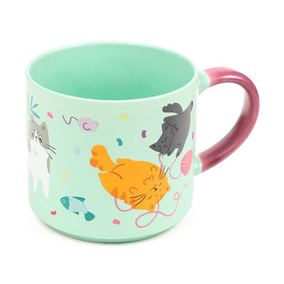 Fagioli co kat grande tazza di porcellana