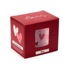 Taza de porcelana amor corazones