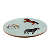 Willows Farm Horse Portelain Mug Coaster