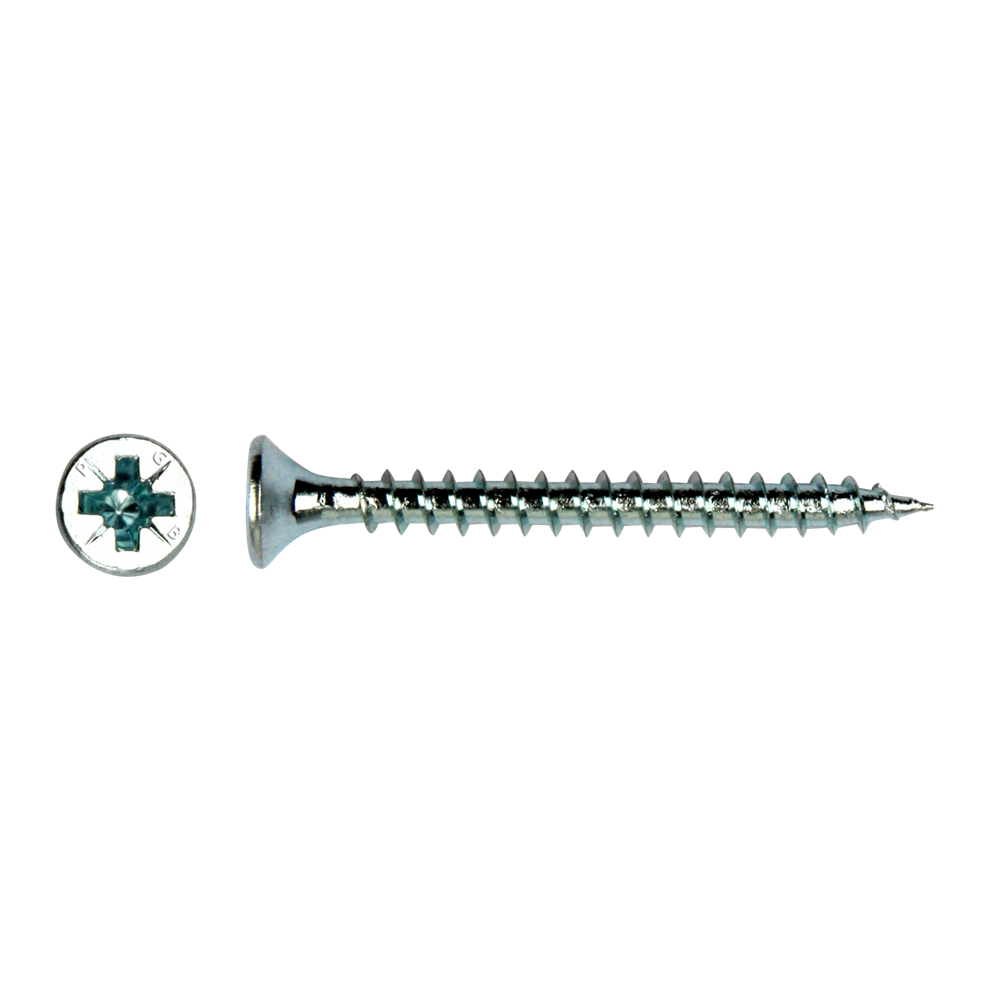 Pgb-europe pgb-fasteners | spaanplaatschroef vzk-z ø 4,5x40 zn | 500 st - pgwvzv001004500402