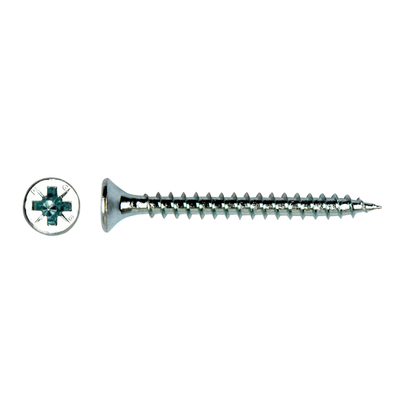 Pgb-europe pgb-fasteners | spaanplaatschroef vzk-z ø 4,5x40 zn | 500 st - pgwvzv001004500402