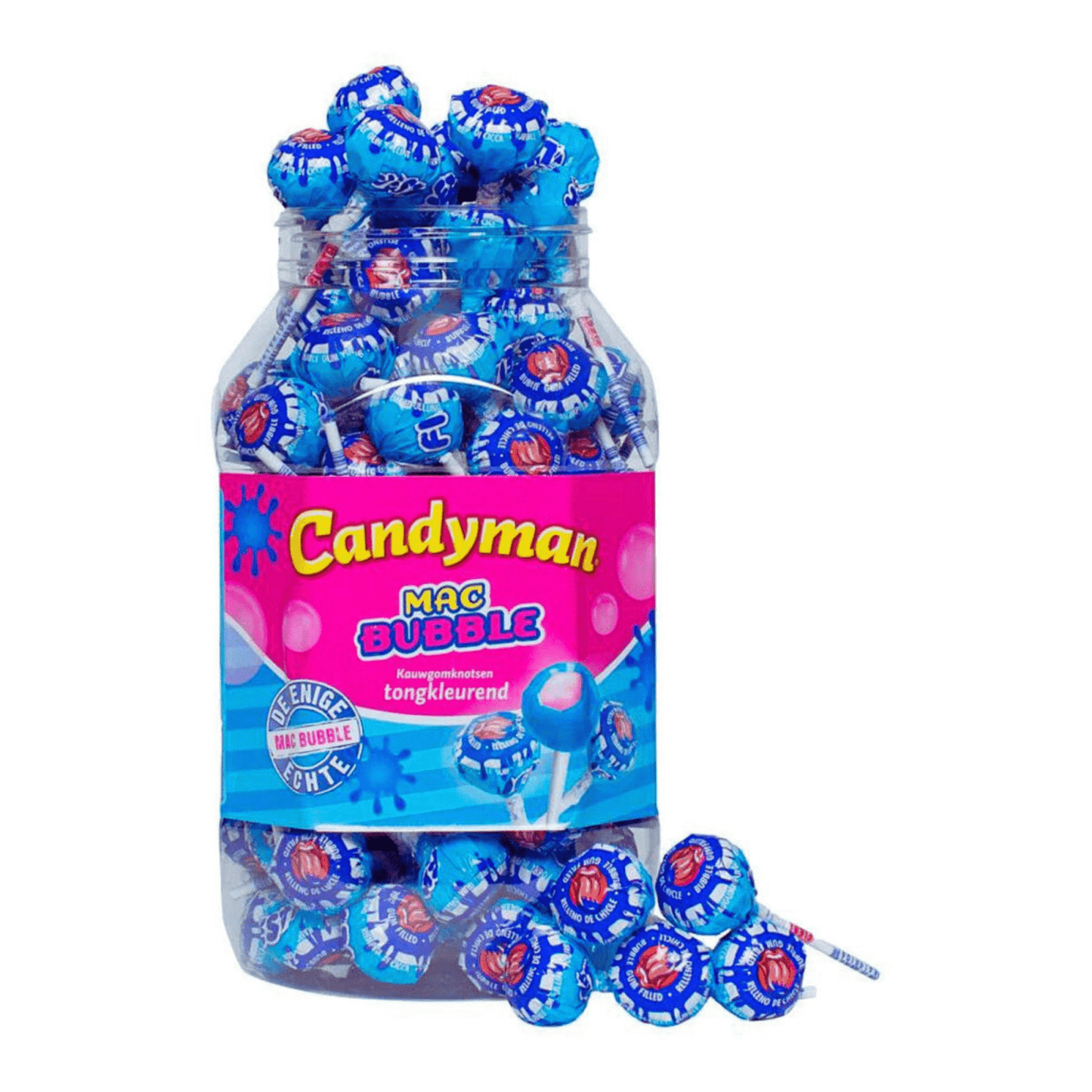 Lecca-lecca Candyman mac Bubble Painter (100 pezzi)