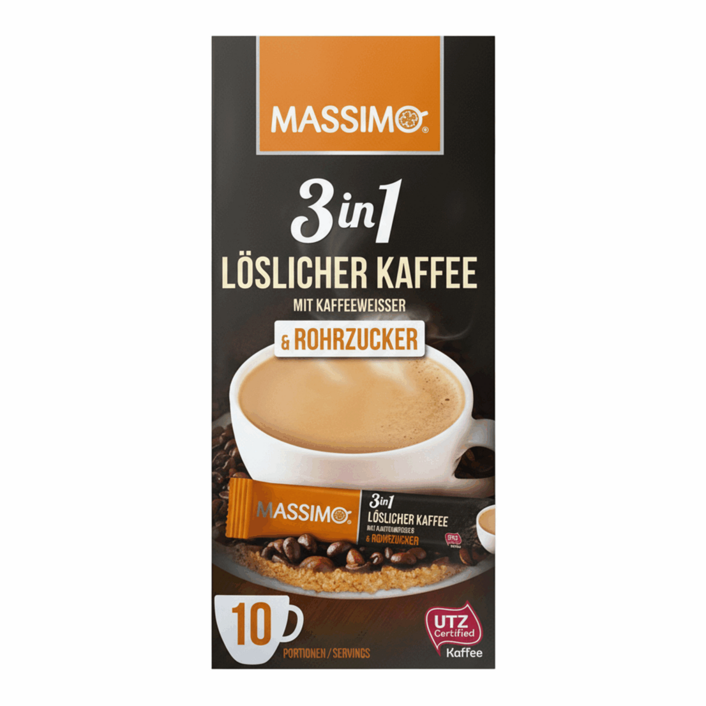 Massimo Zucchero al caffè 3 in 1 (16x 170g)