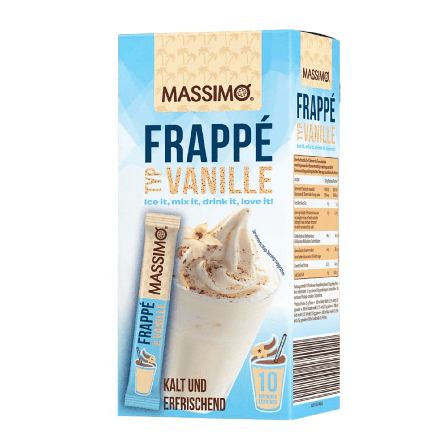 Massimo frappe alla vaniglia (16x 250gr)