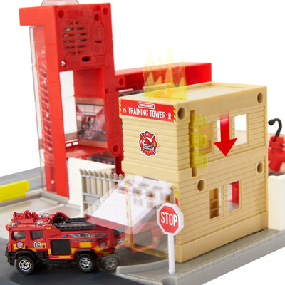 Matchbox Action Driver Fire Department Rescue Speet Set