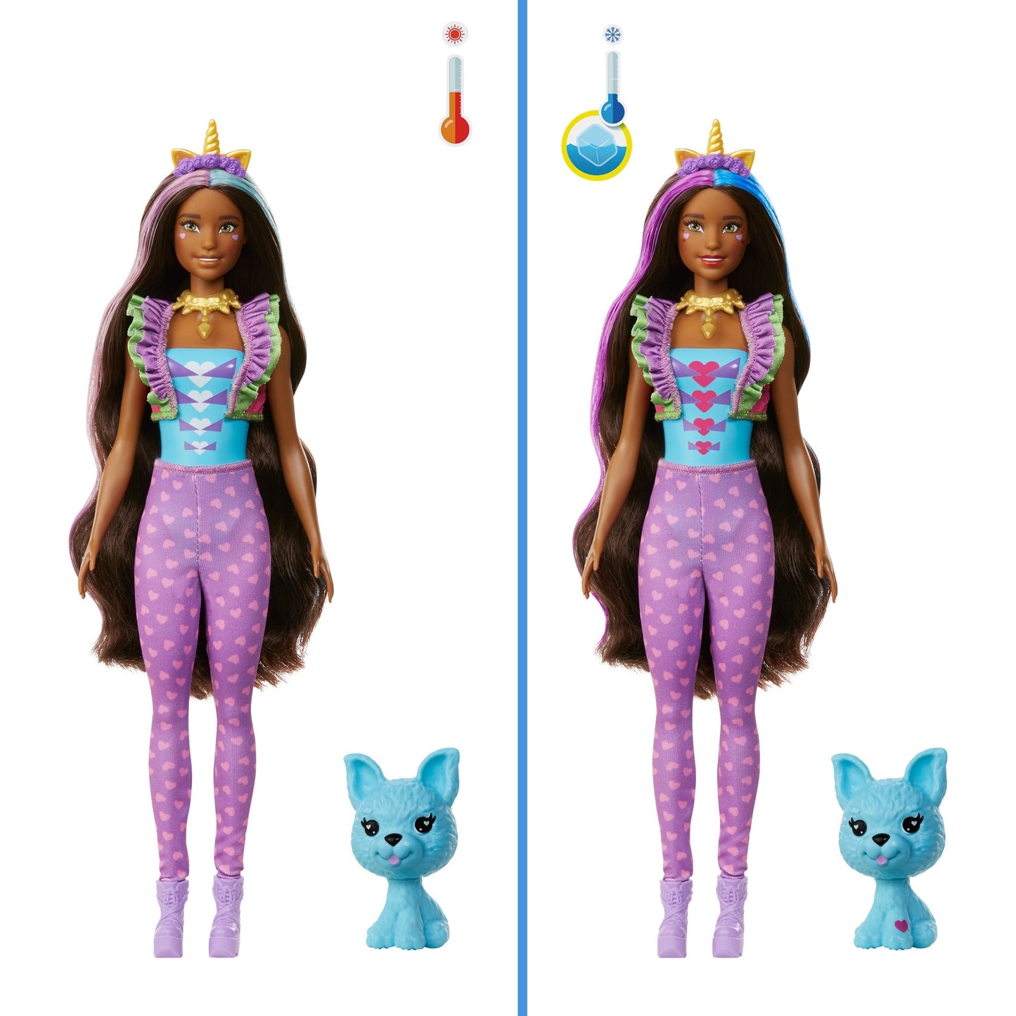 Mattel Color rivela Fantasy Fashion Eenhoorn