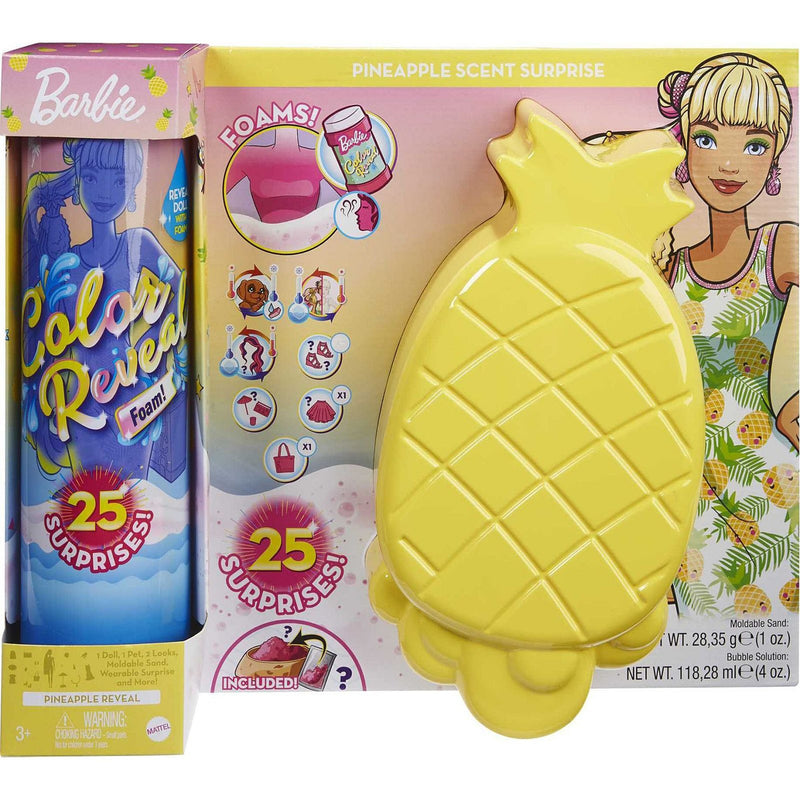 Mattel Color Revele Foam Pineapple