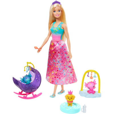 Mattel DreamTopia DrakenkinderDagverblijf Speelset
