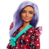 Mattel Fashionistas Doll 157 Red Ploid Dress