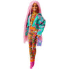 Mattel Extra Doll 10 Giacca a stampa floreale con mouse DJ