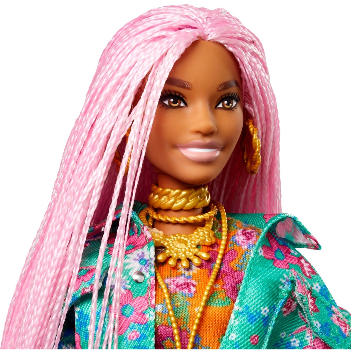 Mattel Extra Doll 10 Giacca a stampa floreale con mouse DJ