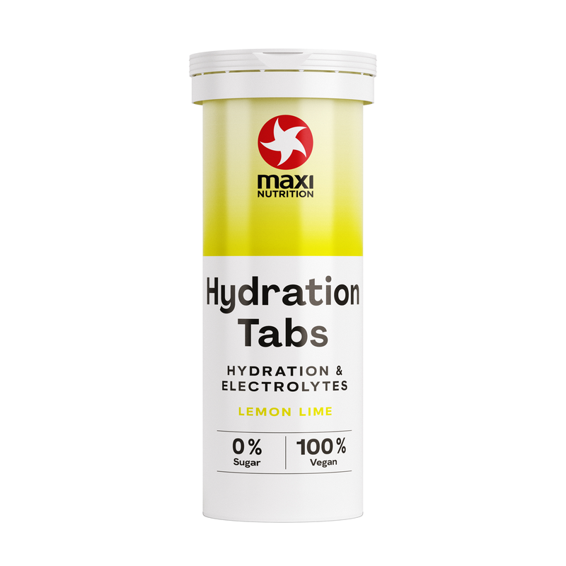 Maxi nutrition maxinutrition hydration tabs lemon lime (6x 40g)