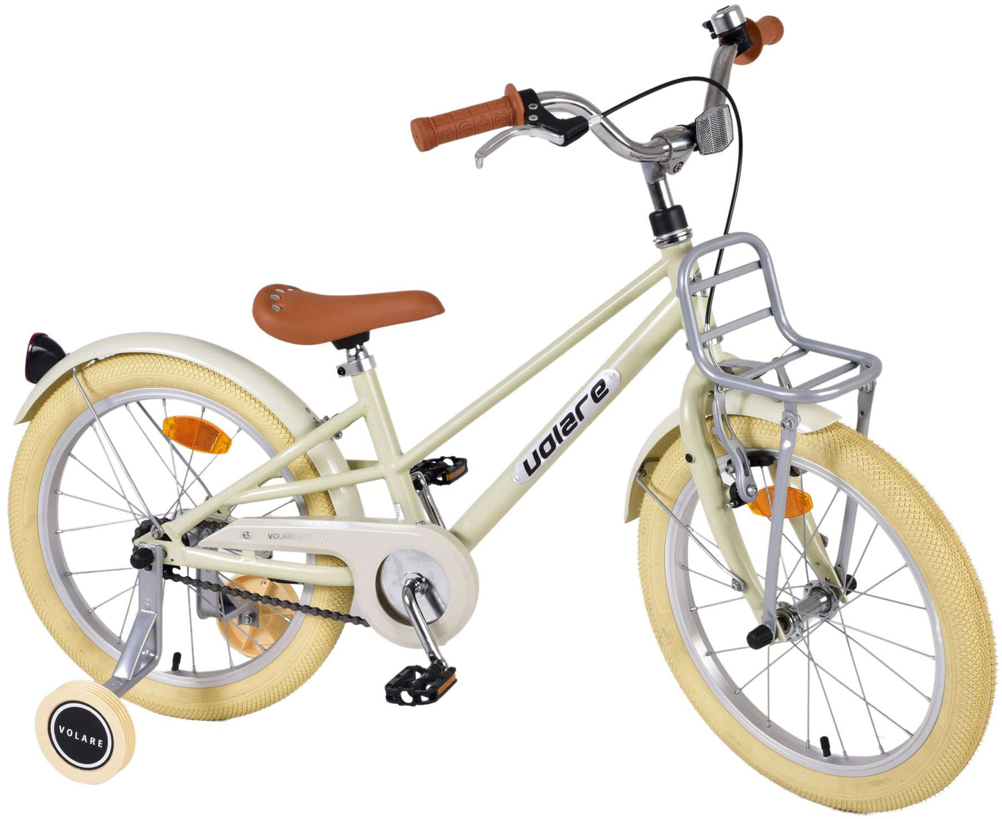 Bicycle per bambini Melody Vlatare - Girls - 18 pollici - sabbia