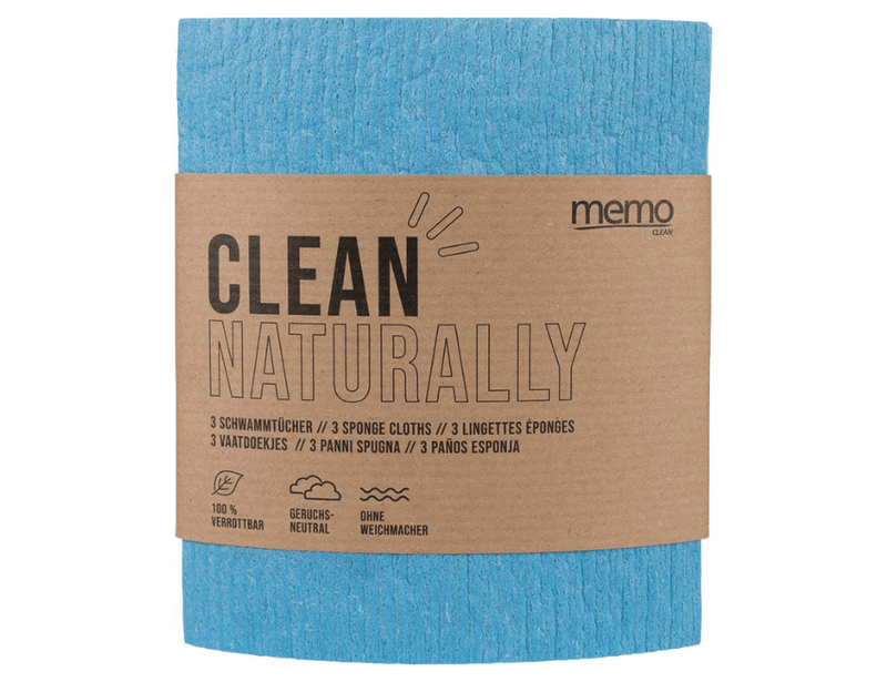 Memo Sponge Wipes 3 pezzi
