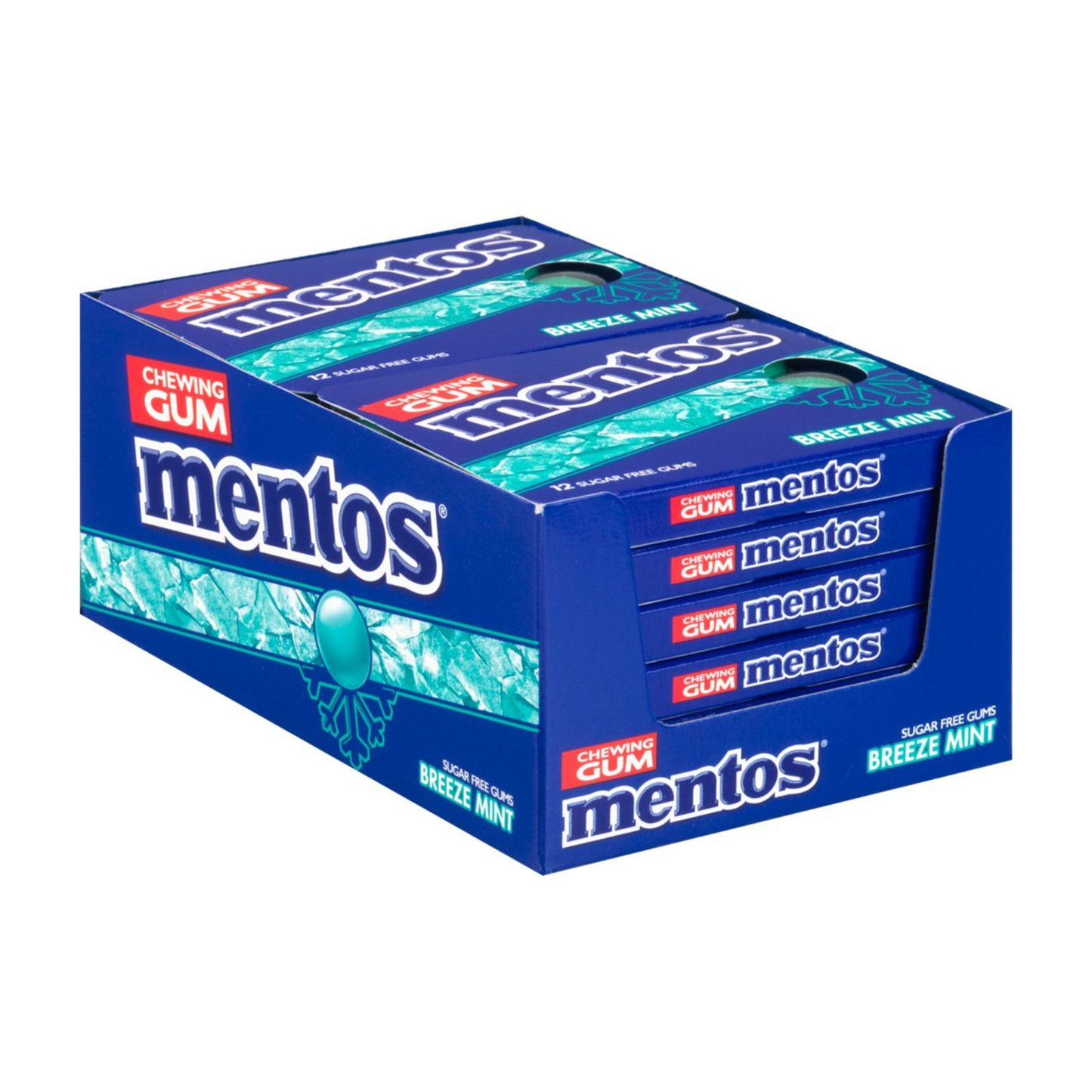 Mentos chicle brisa ampolla de menta (12 piezas)