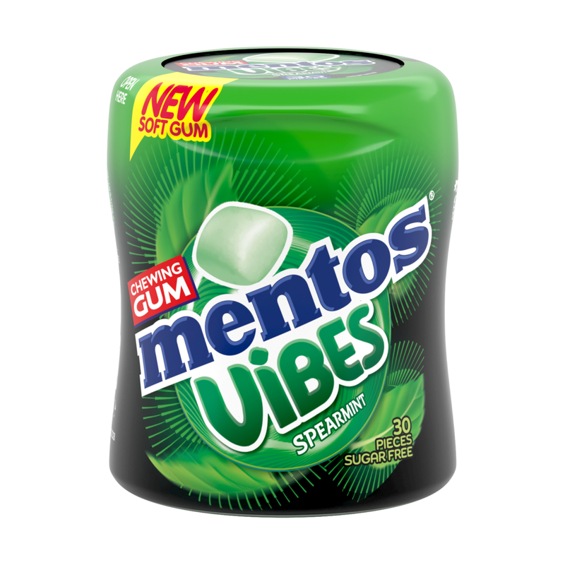 Mentos gum vibes menta verde (6x 30 pezzi)