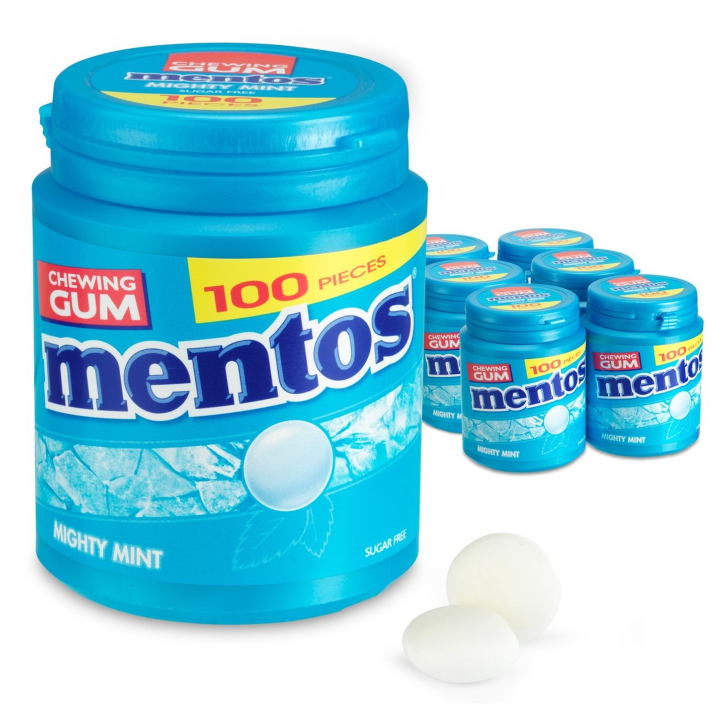 Gomma da masticare Mentos mighty mint xl (6x 100 pezzi)