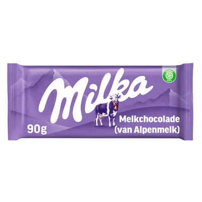 Milka alpino flusso di latte (25x 90gr)