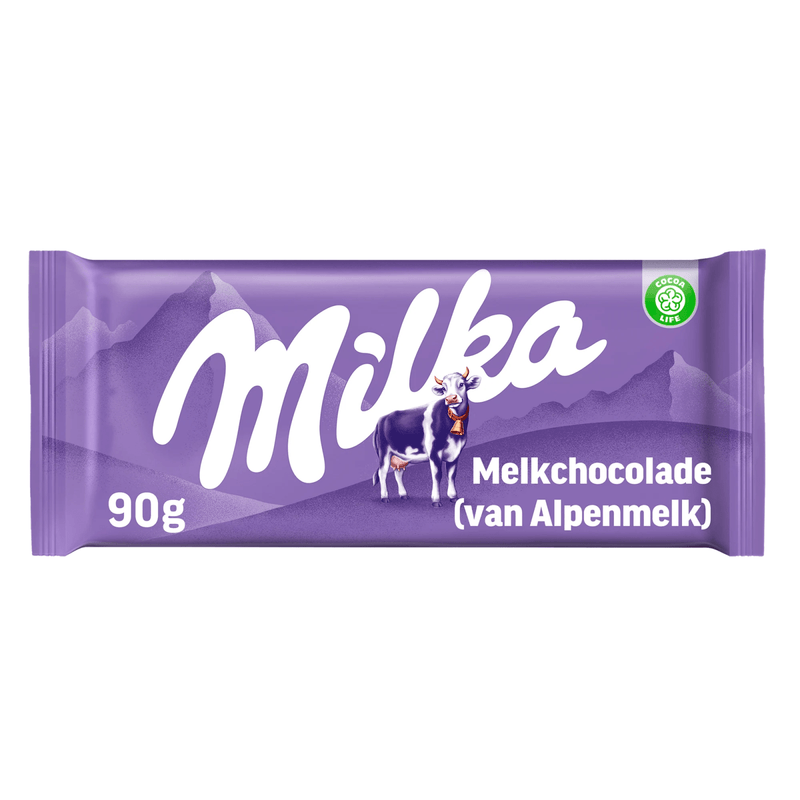 Pack flow de leche alpina Milka (25x 90gr)