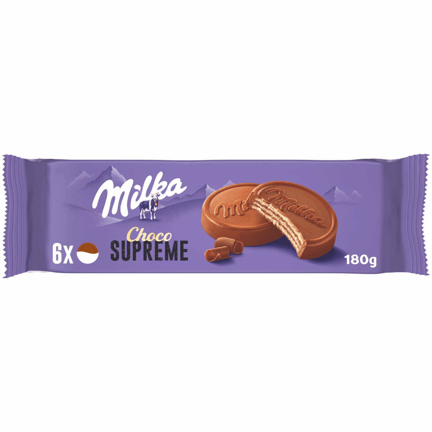 Oblea de chocolate con leche Milka (18x180gr)
