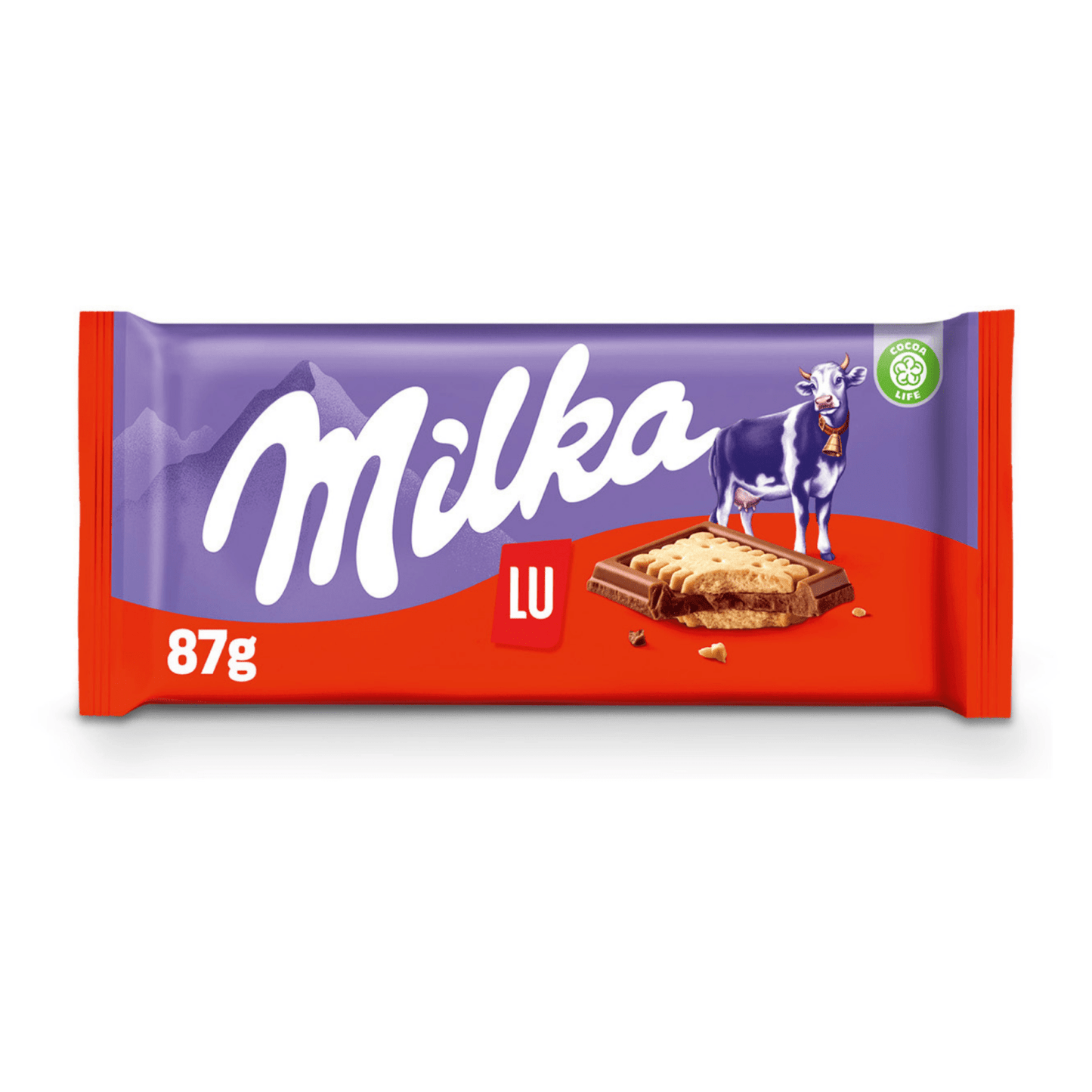 Milka tablet lu (18x 87gr)