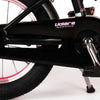 Volare Miracle Kinderfiets - Meisjes - 14 inch - Mat Zwart - Prime Collection