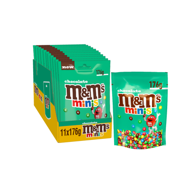 Minis de chocolate M m's (11x 176gr)